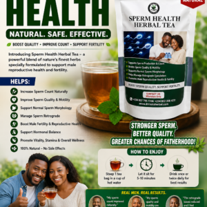SPERM COUNT BOOSTER TEA (2 packs)